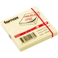 FORNAX Blok samoljepljivi 75x75 mm 100L žuti