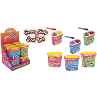 COCCOCANDY GUMMY STICKS-GEL 50 GR. x 12 KOMADA