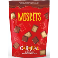 PAKEL MISKETS BUTTER COOKIES MILK CHOCOLATE 80 GR.