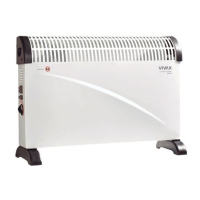 VIVAX HOME konvektorska CH-2007