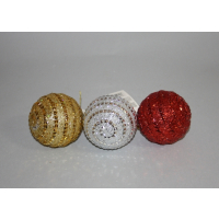 Kugla za bor sa ukrasima 8cm 52213 CH55221