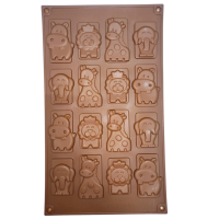 Silikonski kalup za Čokoladice Životinje