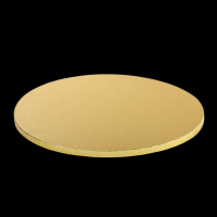 Podmetač za tortu tvrdi zlatni fi 40cmxH1,2cm