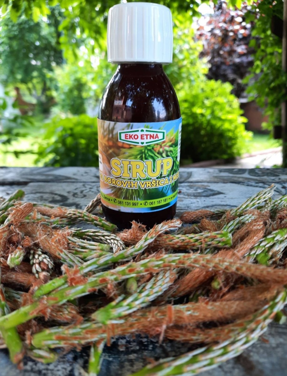 Borove vršice u medu - sirup - 125ml