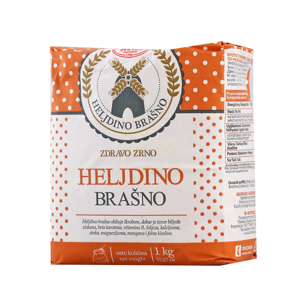 Brasno heljdino 1kg klas