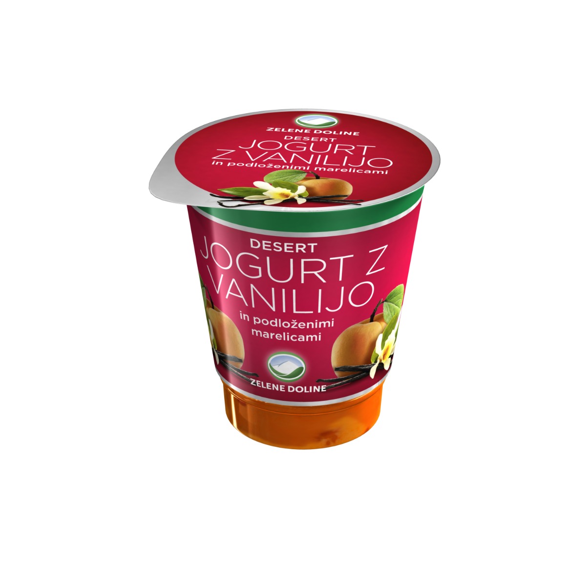 JOGURT VANILIJA MARELICA 150gr Zelene Doline