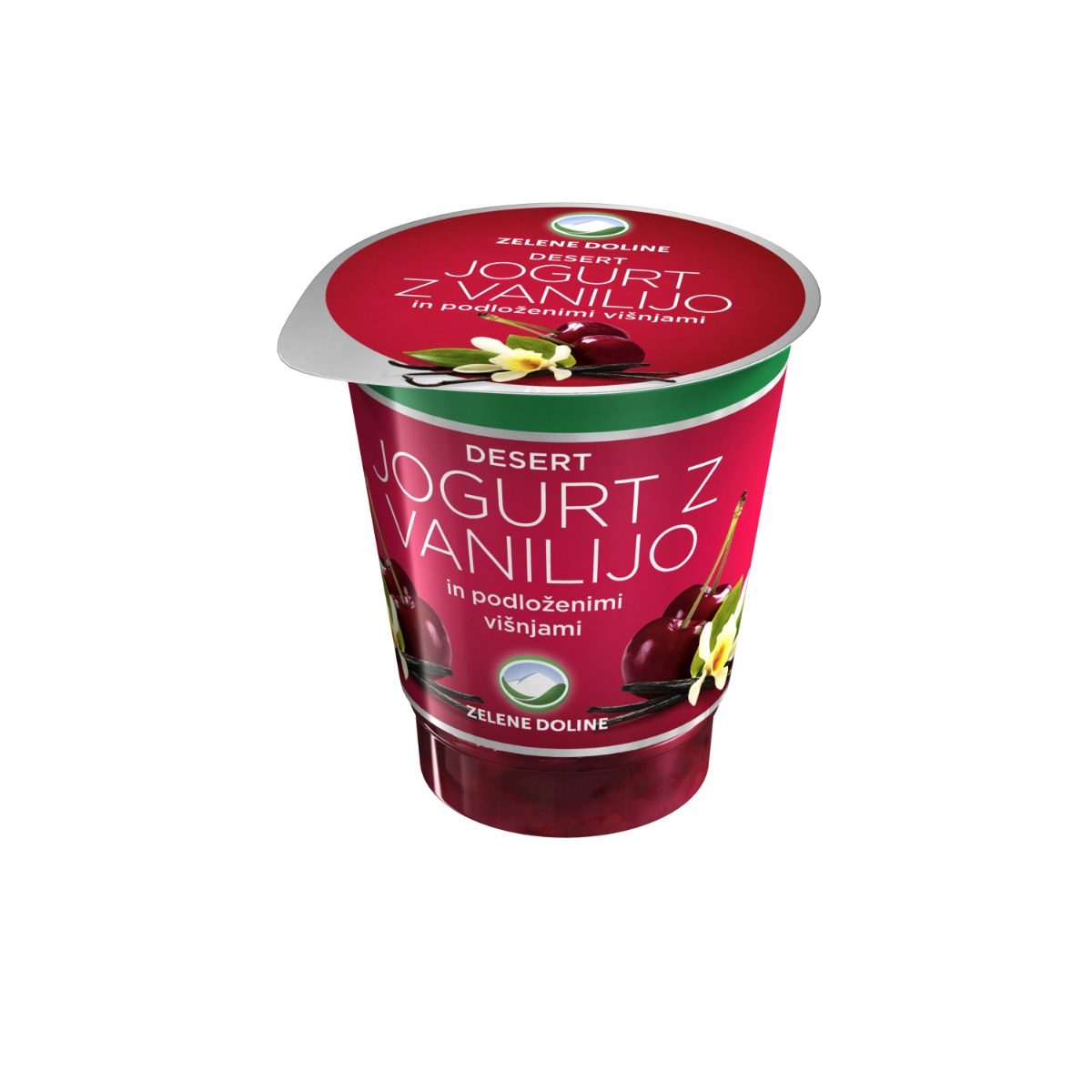 JOGURT VANILIJA VIŠNJA 150gr Zelene Doline