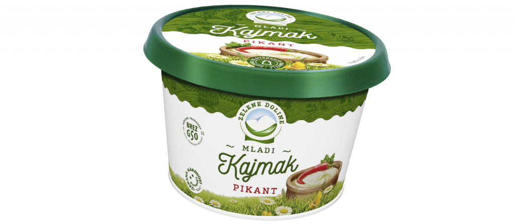 MLADI KAJMAK PIKANT 150gr Zelene Doline