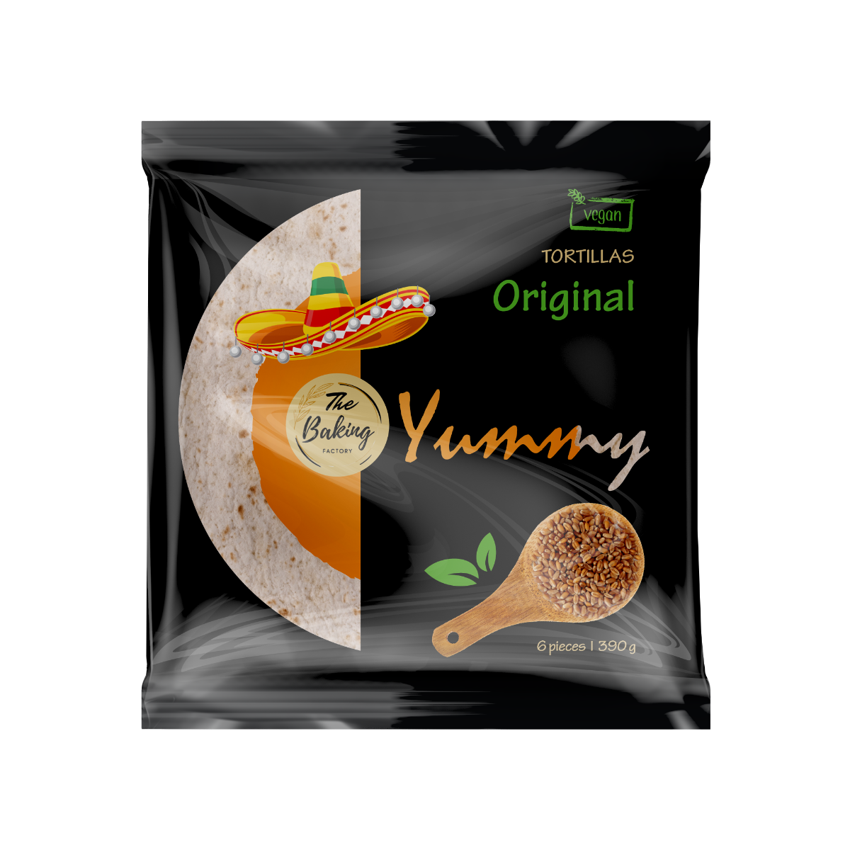 TORTILJA PŠENIČNA 6/1 390g Yummy