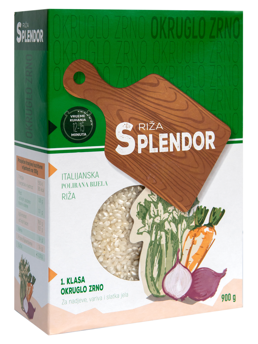 RIŽA ZELENA 900g SPLENDOR