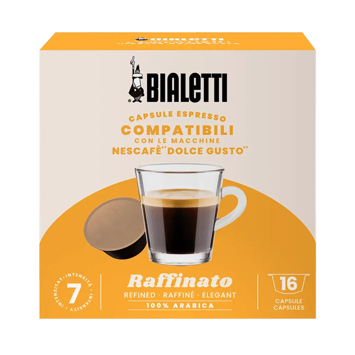 Dolce Gusto kompatibilne kapsule BIALETTI RAFFINATO