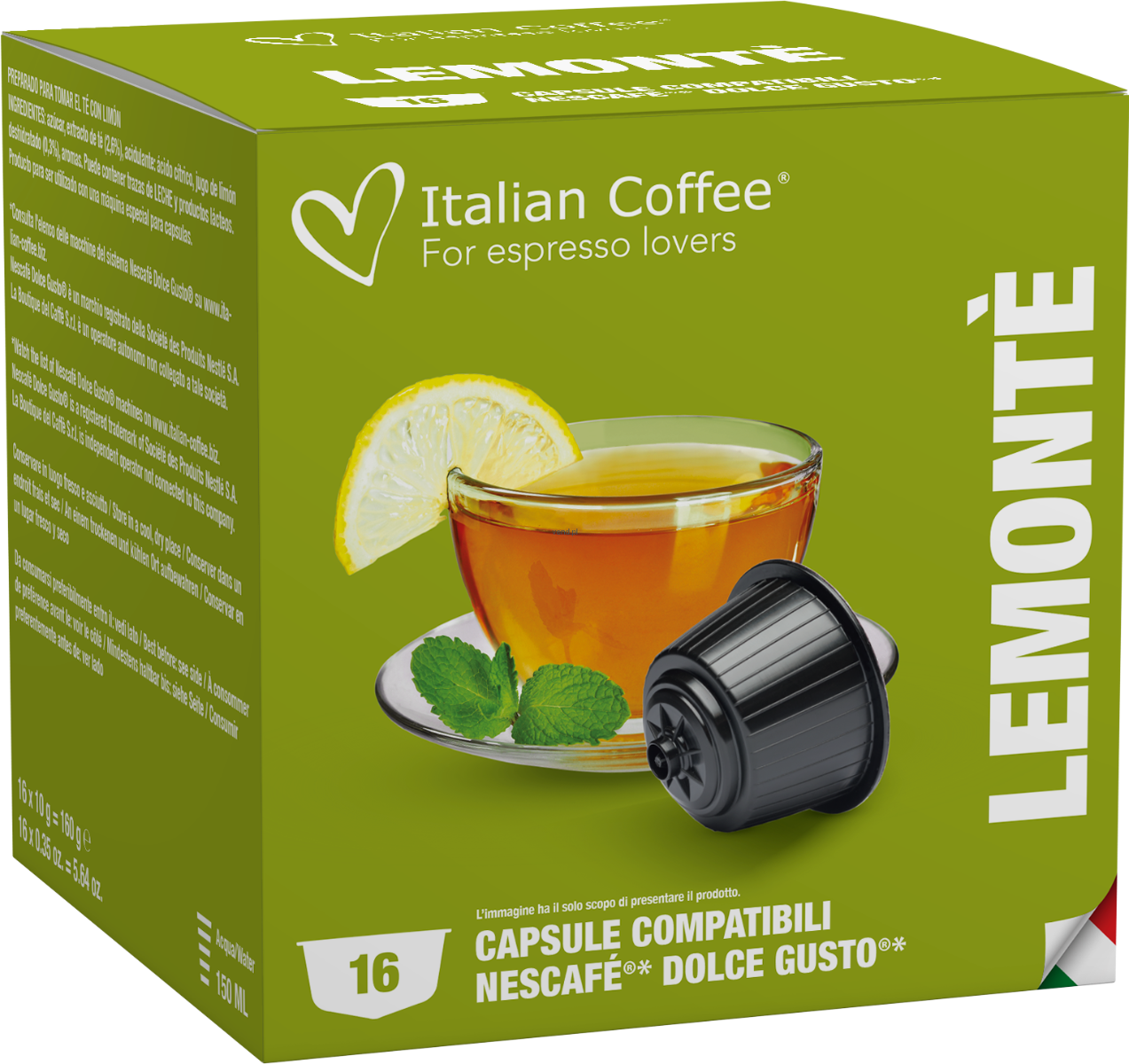  Dolce Gusto Kapsule LEMONTE – ČAJ OD LIMUNA